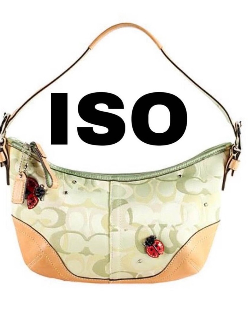 ISO!!!!! ANY VERSION OF THE LADYBUG COACH BAG